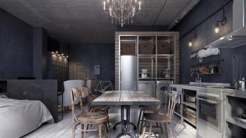 Интерьер квартиры от студии Int2 в Москве. 01