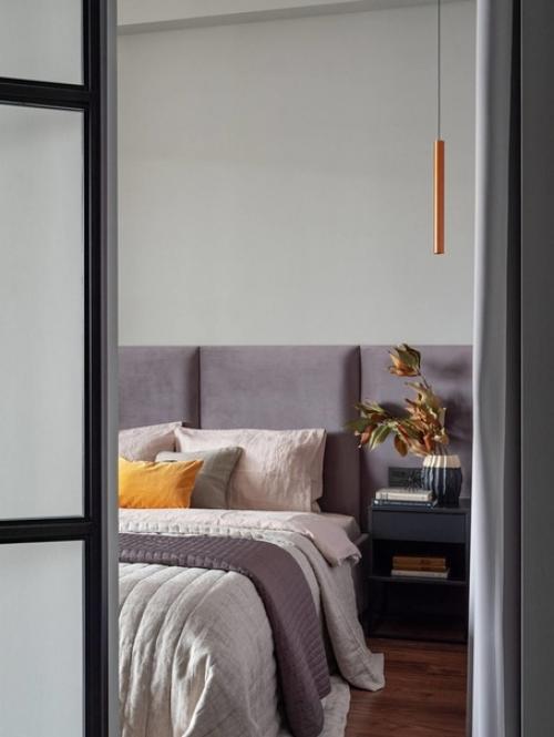 Красивый, нейтральный, стильный интерьер квартиры (43 кв. 06