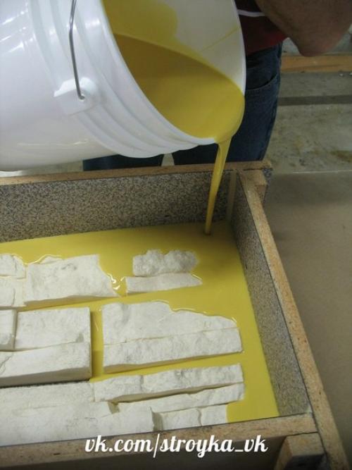 Как сделать форму для искусственного камня. 03