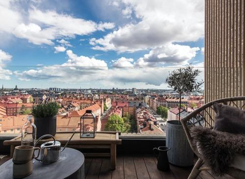 Современная видовая квартира в Стокгольме. 01 Современная видовая квартира в Стокгольме. 01