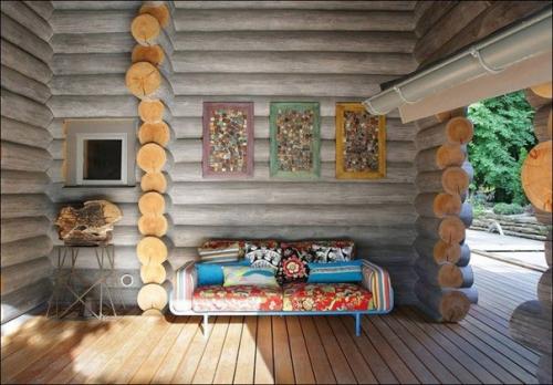 Деревянный коттедж от Елены Щербаковой. 03