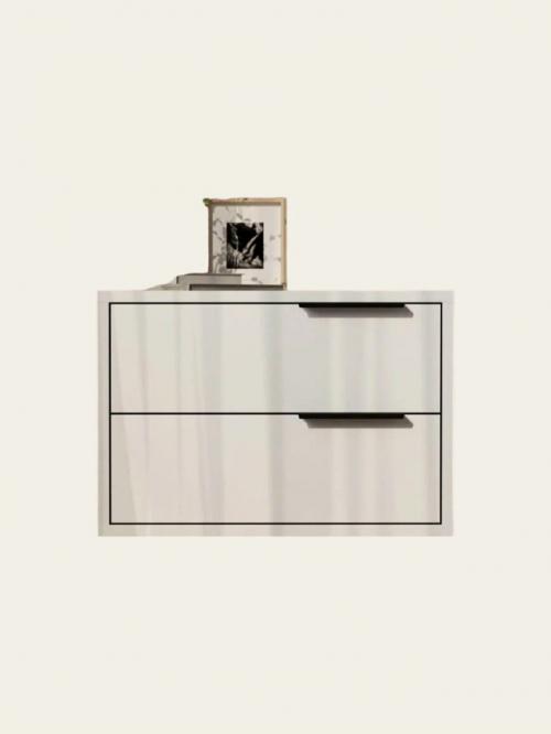 Подвесные прикроватные тумбы для добавления в интерьер легкости и воздушности.