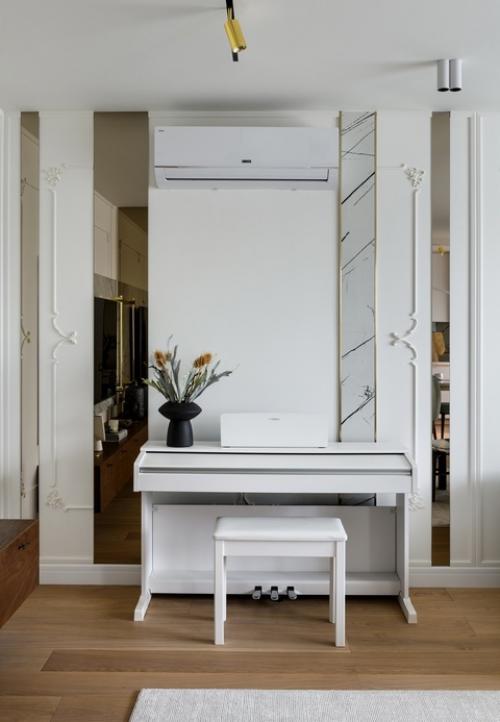 Как дизайнер устаревший интерьер в произведение искусства превратила. 05