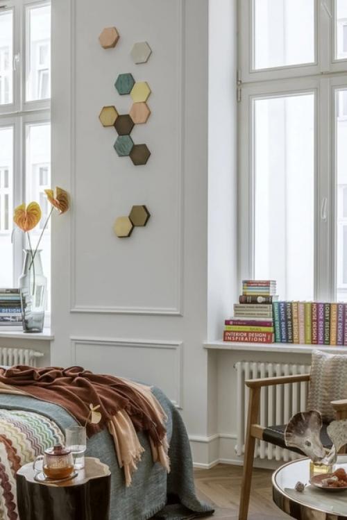 Элегантная небрежность: квартира 54 м в Варшаве. 08