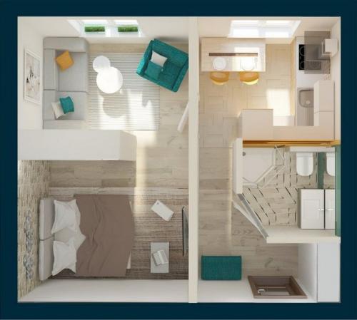 Перепланировка недели: однокомнатная квартира в панельном доме. 06