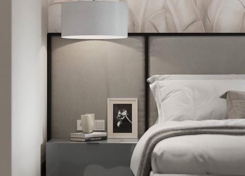 Гостиная и спальная комната в проекте Мирабад Авеню. 07