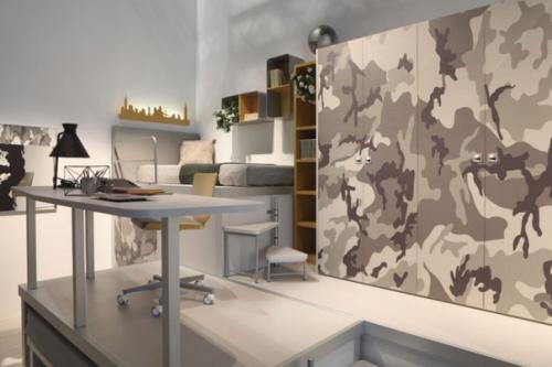 Камуфляж в интерьере.