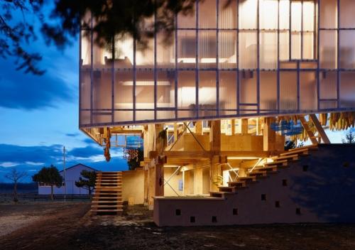 Деревянная Вертикальная Ферма в Японии. 07