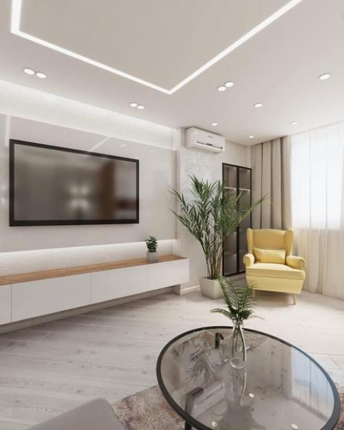 Один из самых простых и красивых интерьеров небольшой квартиры. 02