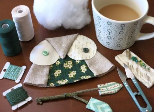 Текстильные совушки своими руками. 02