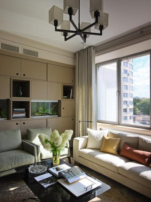 Просторная квартира с винтажной мебелью для большой семьи ч. 1. 04