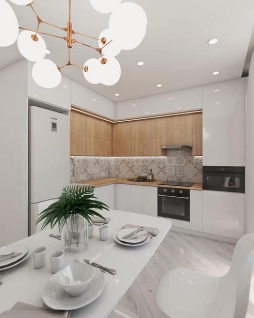 Один из самых простых и красивых интерьеров небольшой квартиры. 04