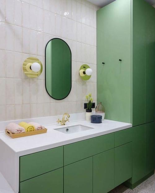 Интерьер квартиры в радостных оттенках. 07