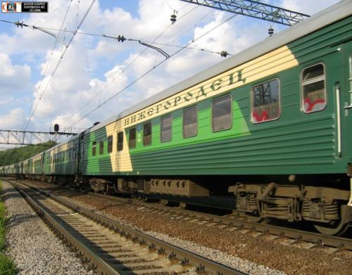 Сегодня мы о фирменном поезде Нижегородец поговорим. 02