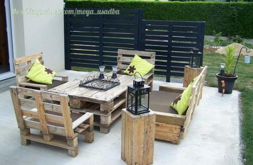 Что можно сделать из поддонов? 06