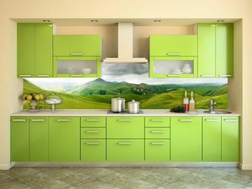 Из каких материалов делаются фартуки для кухни. 02