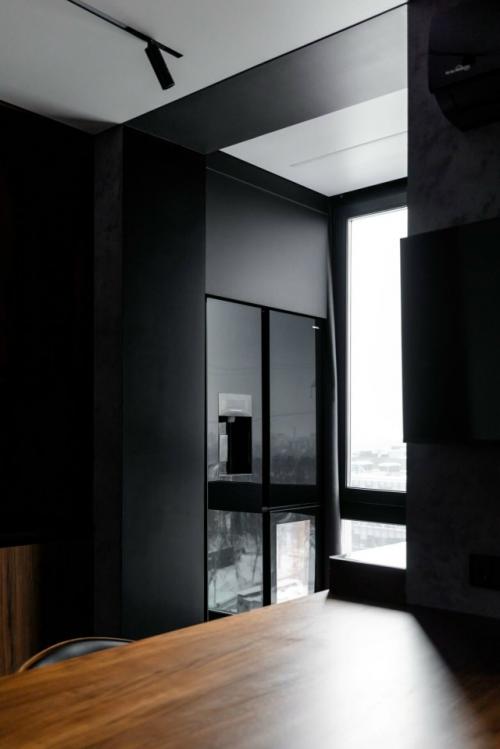 Перепланировка 1-комнатной квартиры в студию 40 м 2 в Москве. 07