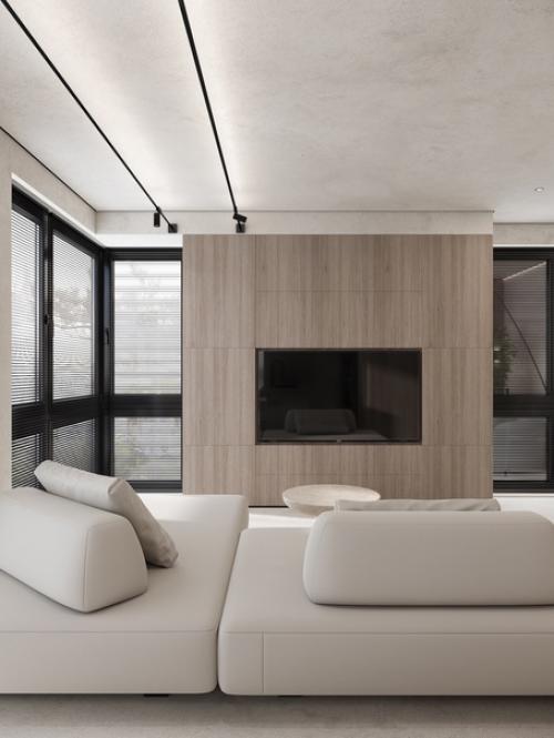 Кухня - гостиная в современном стиле - это интерьер, который удачно сочетает в себе функциональность и эстетичность. 03