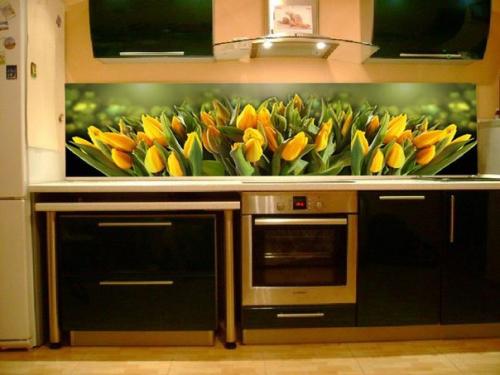 Из каких материалов делаются фартуки для кухни. 03