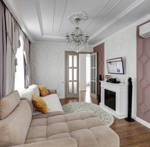 Кухня - гостиная от дизайнера Елены рубиновой. 02