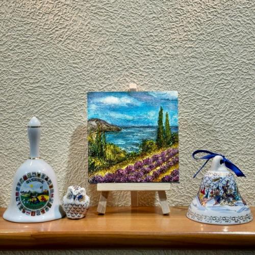 Самый любимый этап - примерка новой миниатюры в интерьер. 07