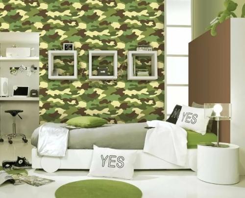 Камуфляж в интерьере. 05