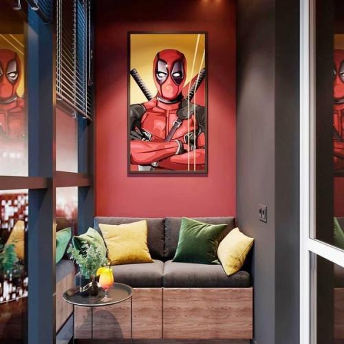 Харизматичный мужской лофт в однушке. 09