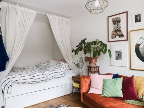 10 квартир - студий с перегородкой - шторой. 04