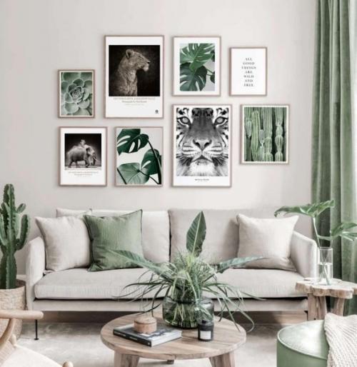 Экодизайн - дизайн интерьера, который создаётся с помощью природных форм и материалов. 06