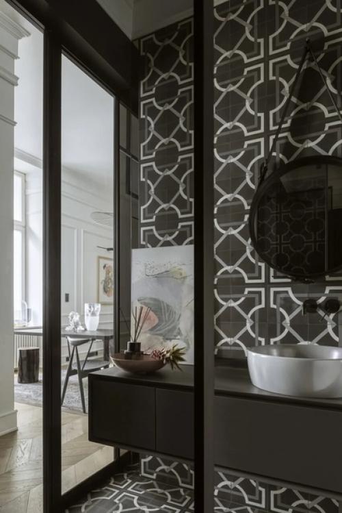 Элегантная небрежность: квартира 54 м в Варшаве. 09