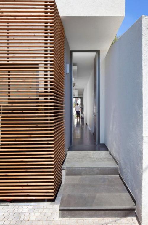 Дом с необычной отделкой в Тель-авиве. 01 Дом с необычной отделкой в Тель-авиве. 01