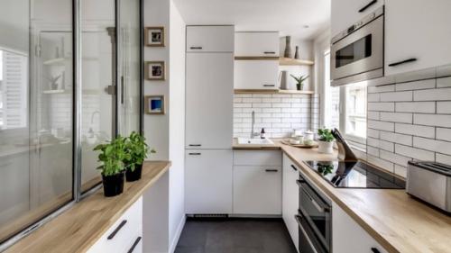 Скандинавский стиль. Оттенки белого и серого, текстура дерева, простая мебель и много свободного пространства - черты в модном скандинавском стиле. 05