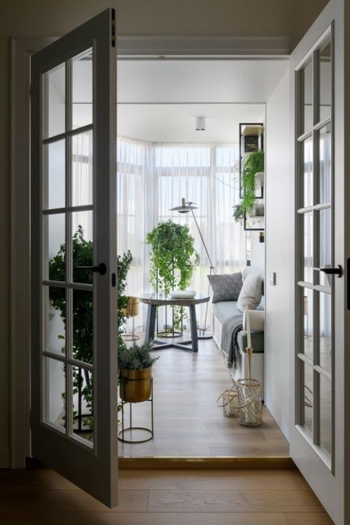 Как дизайнер устаревший интерьер в произведение искусства превратила. 03