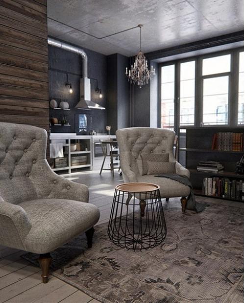 Интерьер квартиры от студии Int2 в Москве. 05