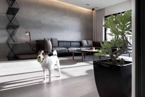 Студия интерьерных решений Lgca Design представила завершенный проект дизайна квартиры Lin Residence в столице провинции Тайвань, городе тайбэй. 05