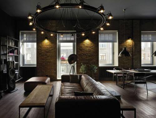 Эстетика лофта в старой киевской квартире. 01