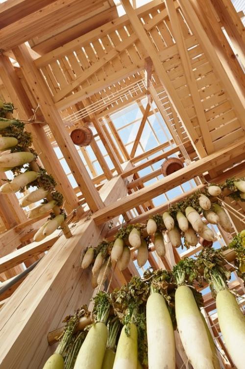 Деревянная Вертикальная Ферма в Японии. 01