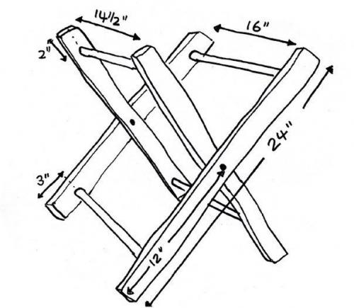 Очень удобная и практичная сумка - раскладушка для дома! 03