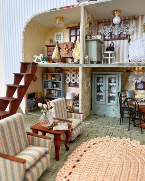 Румбокс Двухэтажный Коттедж автора Olgamokriskaya. 01