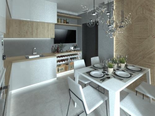 Проект кухни для небольшой семьи. 03