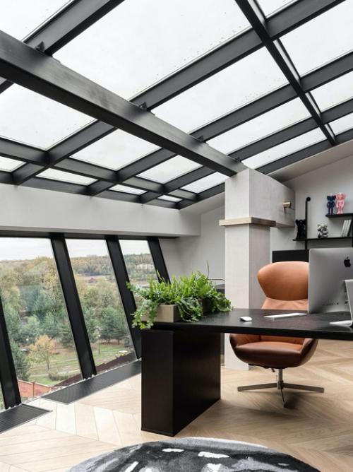 Реализованный интерьер квартиры, площадью 290 кв. 02