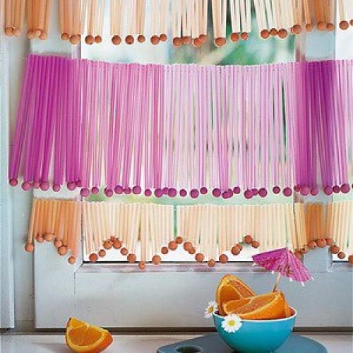 Оригинальные идеи декора штор. 01