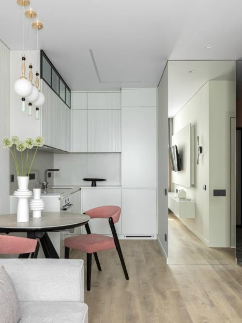 Интерьер для себя: современная квартира 40 кв. 05