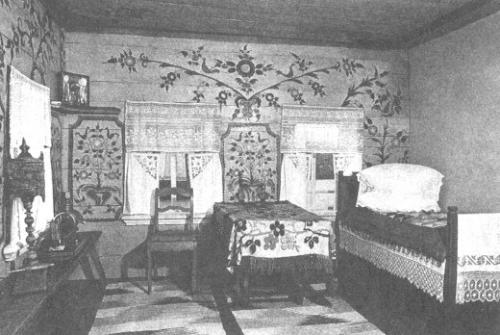 Возникновение и распространение домовой росписи. 03