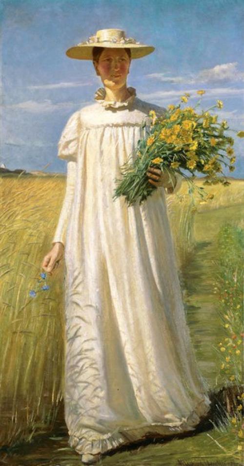 18 августа 1859 года родилась Анна анкер - датская художница. 09