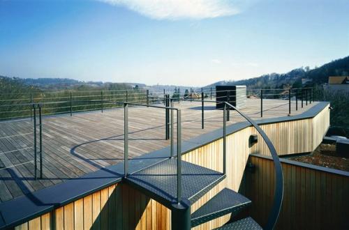 Спиральная планировка особняка с атриумом в Хорватии. 09