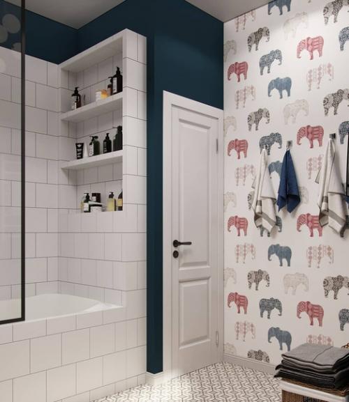 Ванная комната в скандинавском стиле. 05