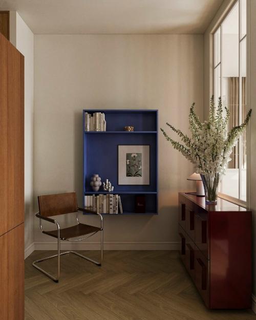 Интерьер уютной студии. 02