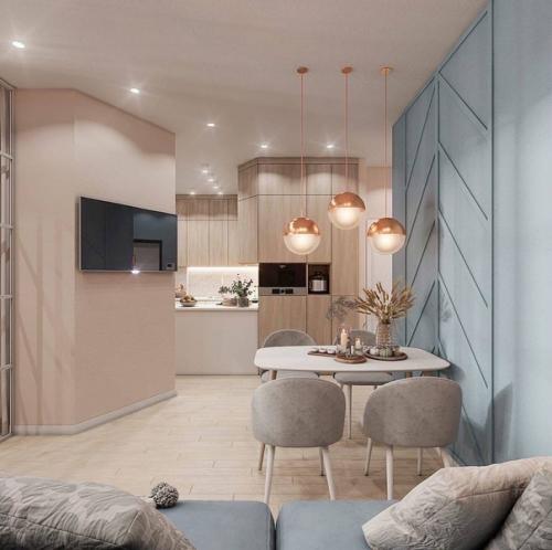 Дизайн - проект однокомнатной квартиры. 01