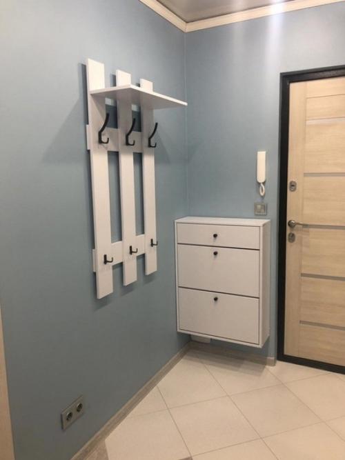 Как самостоятельно сделать красоту в прихожей. 03